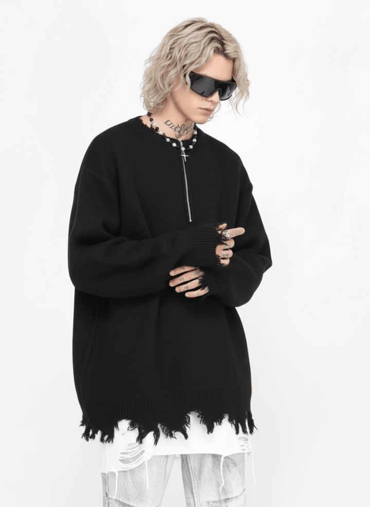 [Mz] high street half-zipper na1552