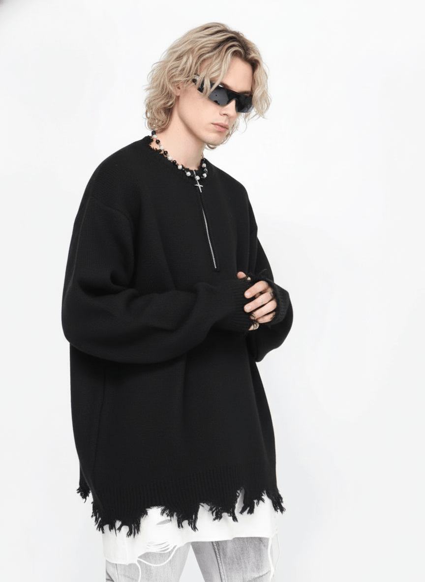 [Mz] high street half-zipper na1552