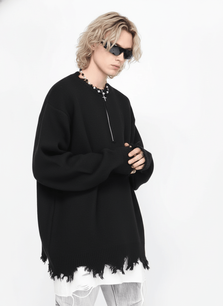 [Mz] high street half-zipper na1552