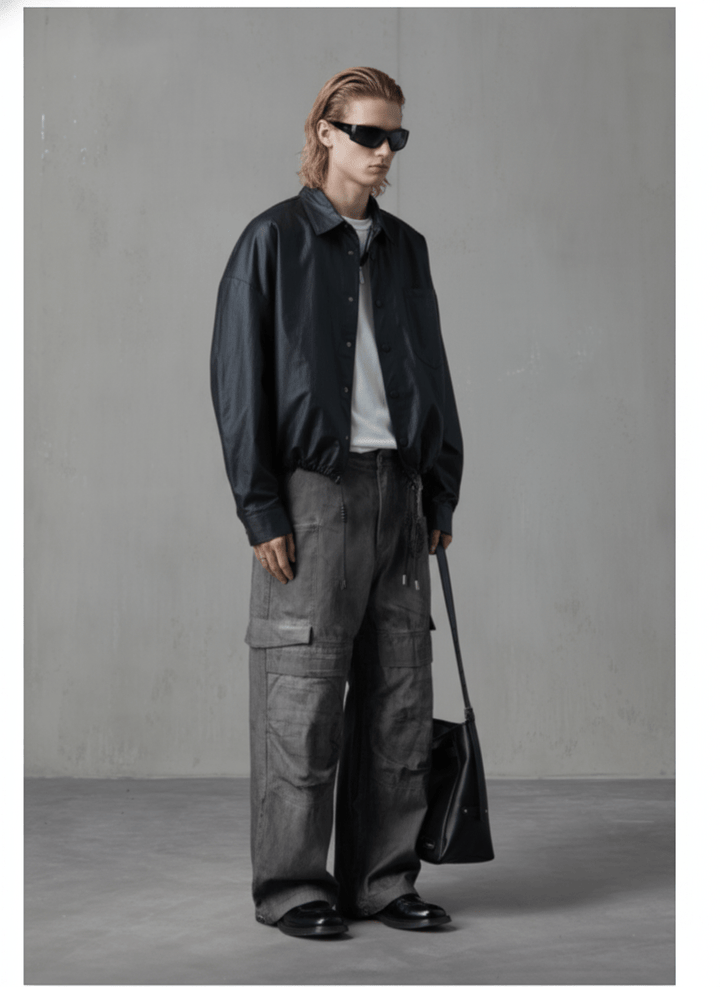 [Nanostudio] Nylon Shirt Jacket na2195