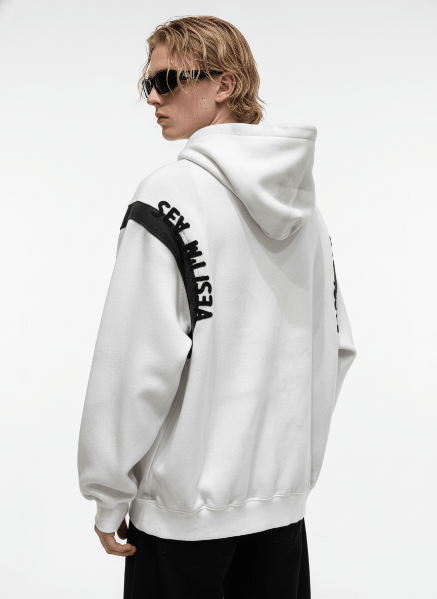 【Nanostudio】Fade Effect Vintage Hoodie  na2206