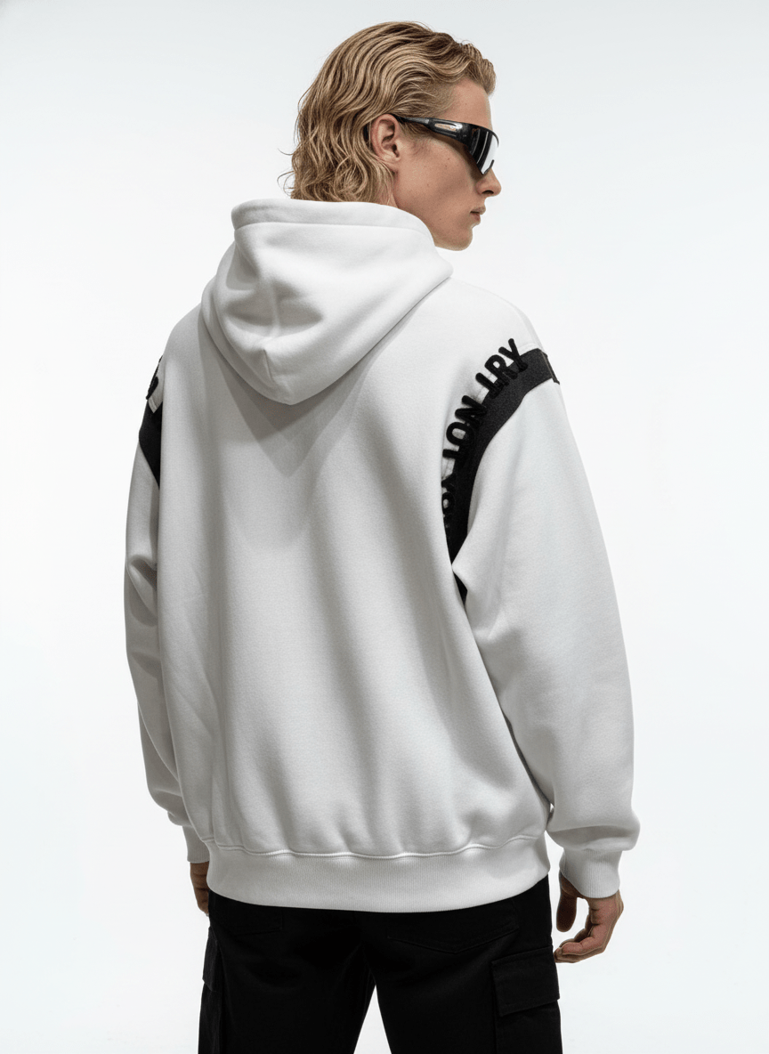 【Nanostudio】Fade Effect Vintage Hoodie  na2206