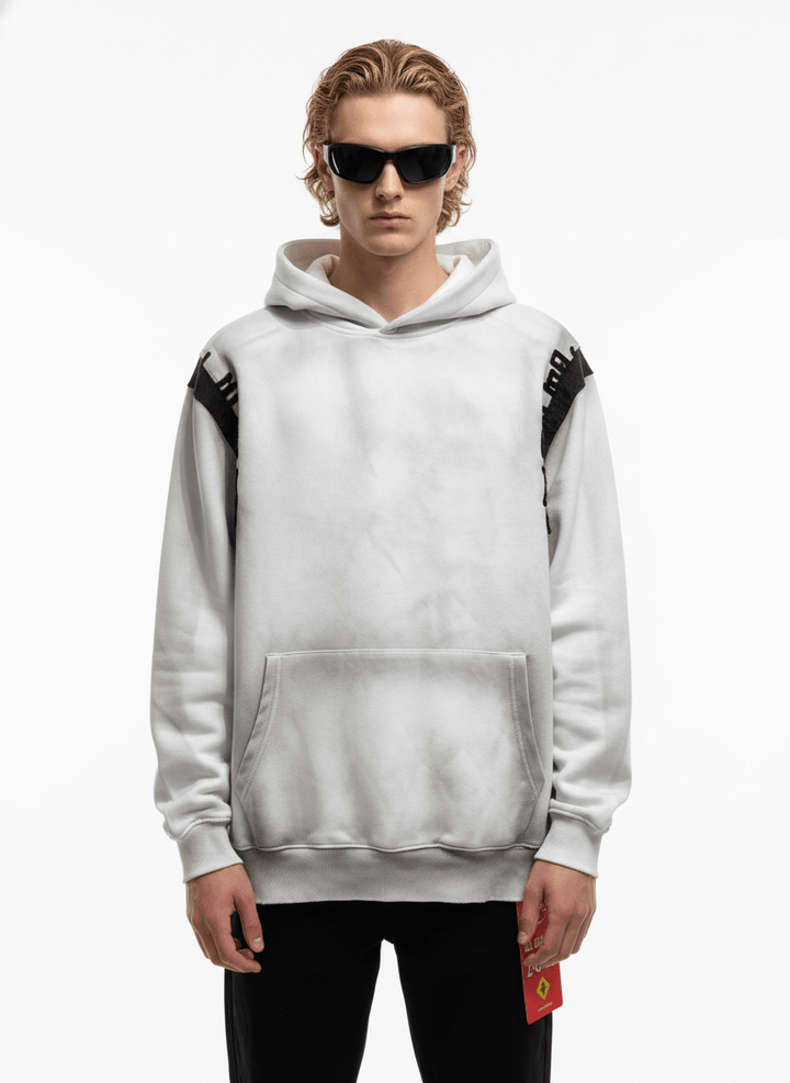 【Nanostudio】Fade Effect Vintage Hoodie  na2206