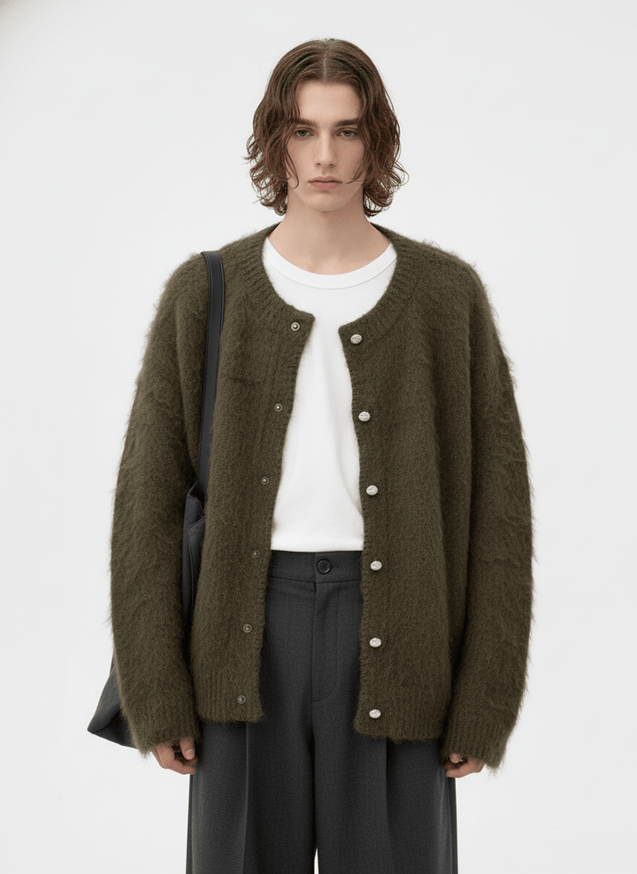 [MRCYC] Feather Touch Knit Cardigan na2207