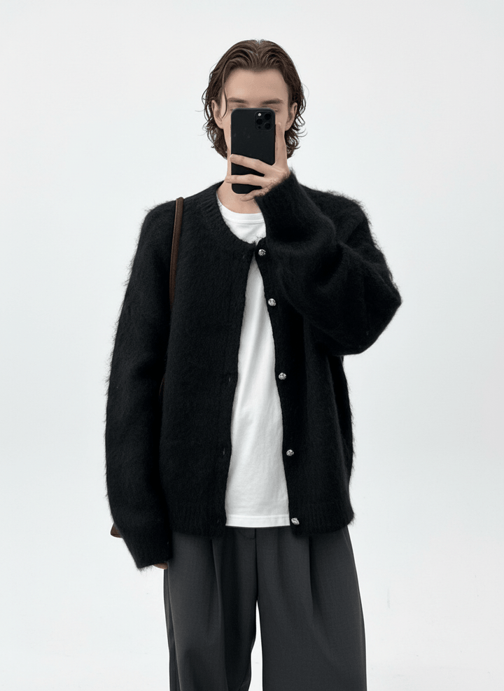 [MRCYC] Feather Touch Knit Cardigan na2207