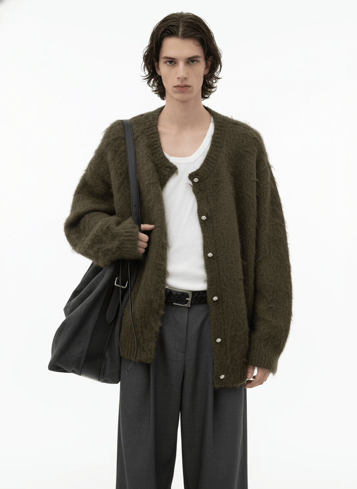 [MRCYC] Feather Touch Knit Cardigan na2207