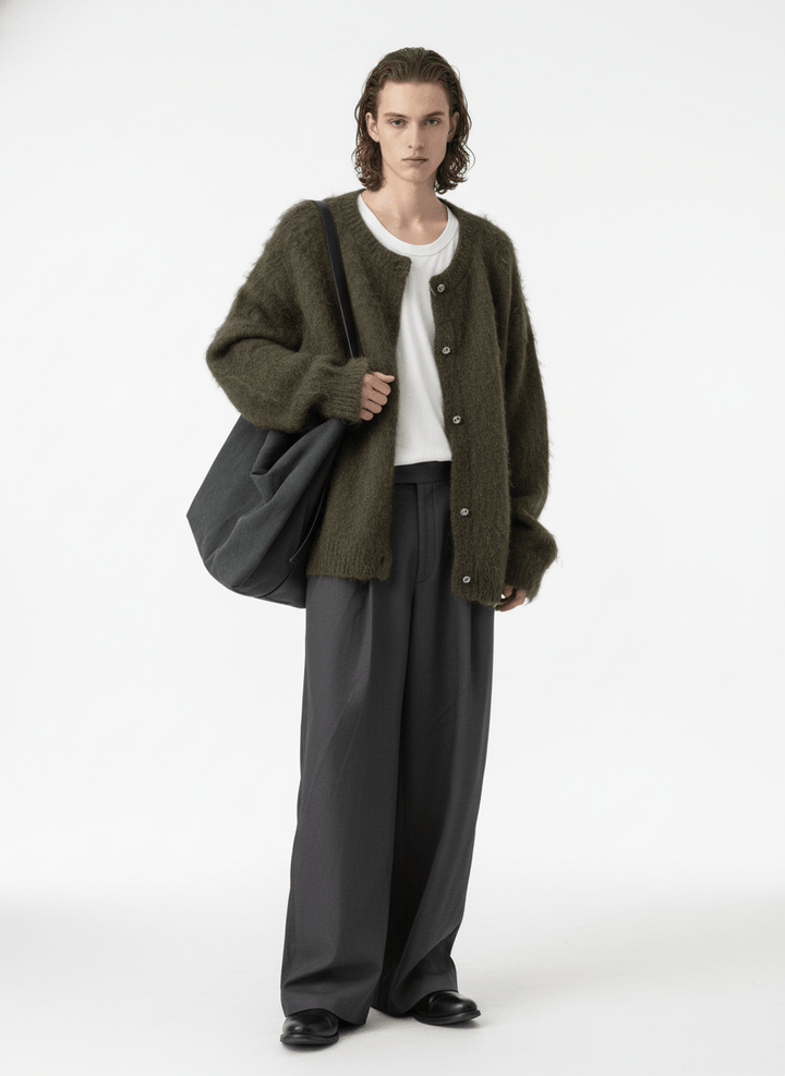 [MRCYC] Feather Touch Knit Cardigan na2207