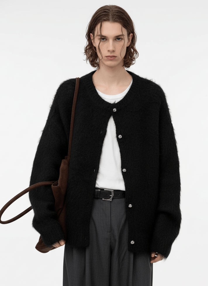 [MRCYC] Feather Touch Knit Cardigan na2207