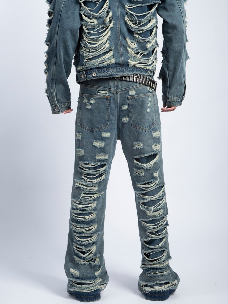 [PLAN1ONE] denim suit + pants na1697