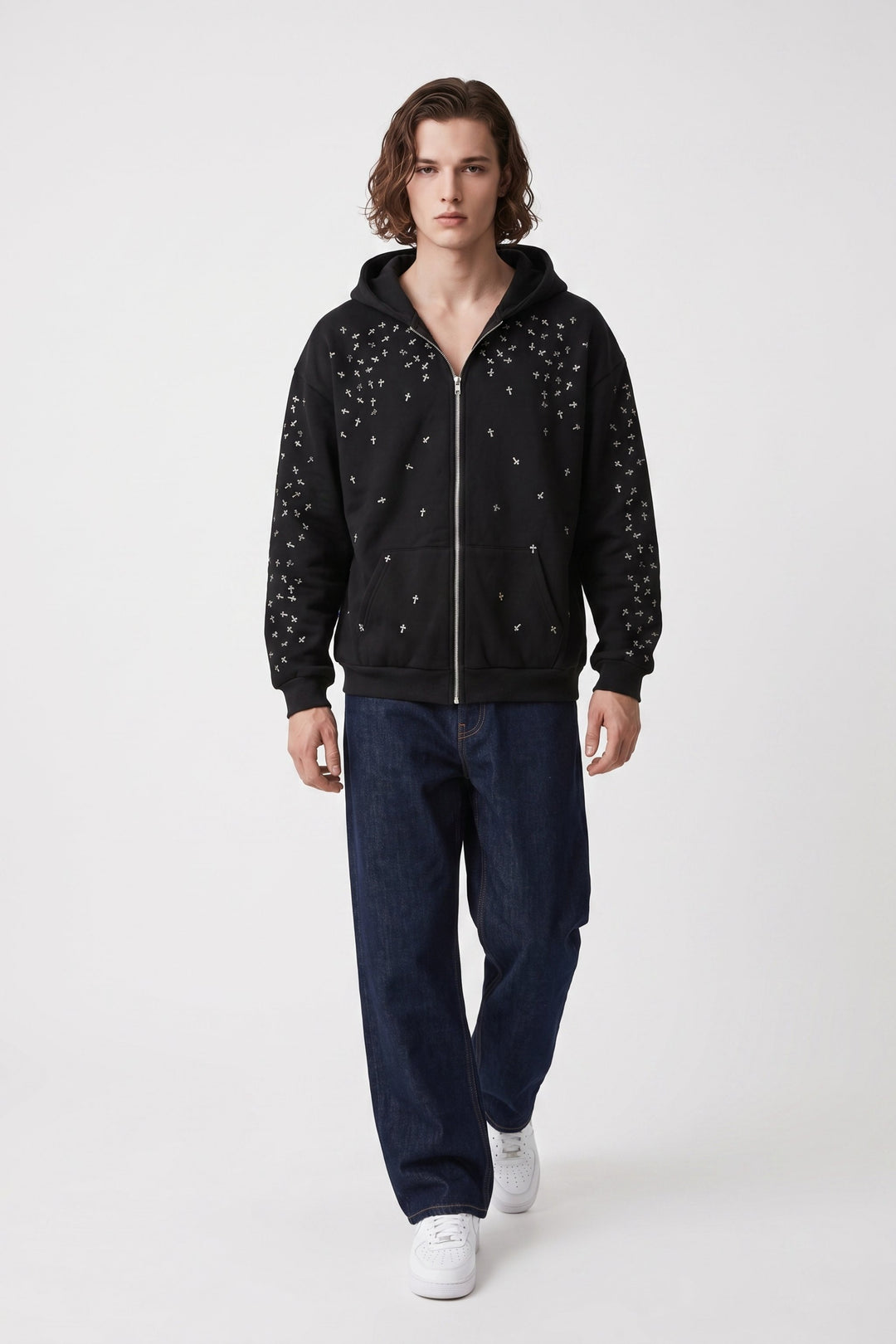 Obsidian Crossfall Zip Hoodie na2725