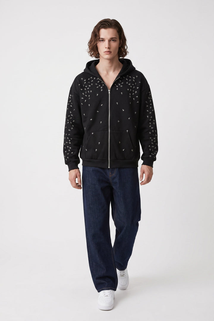 Obsidian Crossfall Zip Hoodie na2725