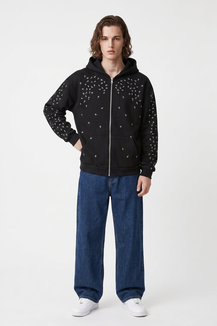 Obsidian Crossfall Zip Hoodie na2725