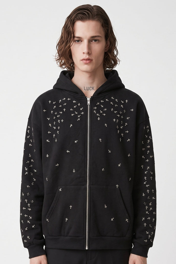 Obsidian Crossfall Zip Hoodie na2725