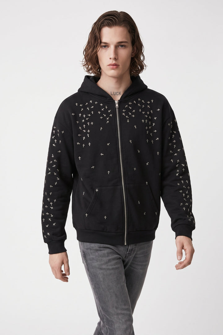 Obsidian Crossfall Zip Hoodie na2725