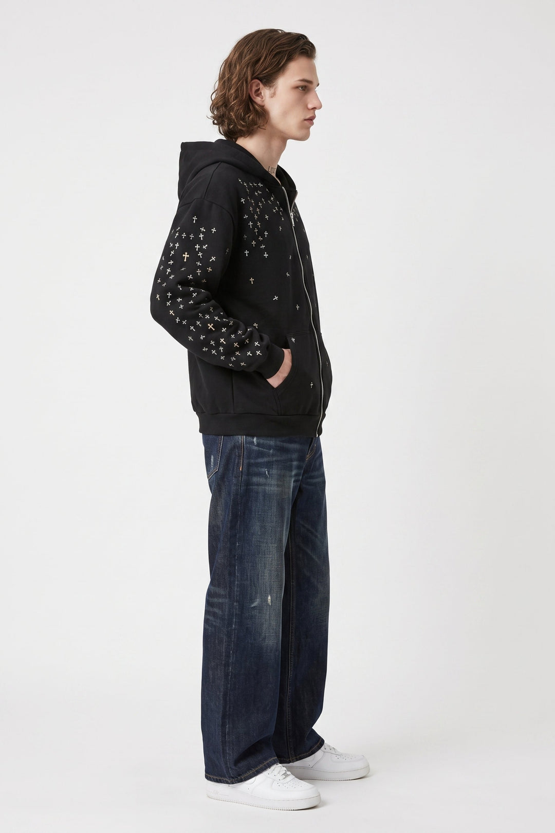 Obsidian Crossfall Zip Hoodie na2725