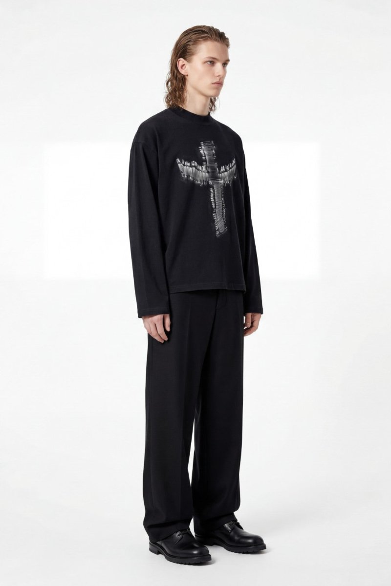 Cross stitch long tee na2483