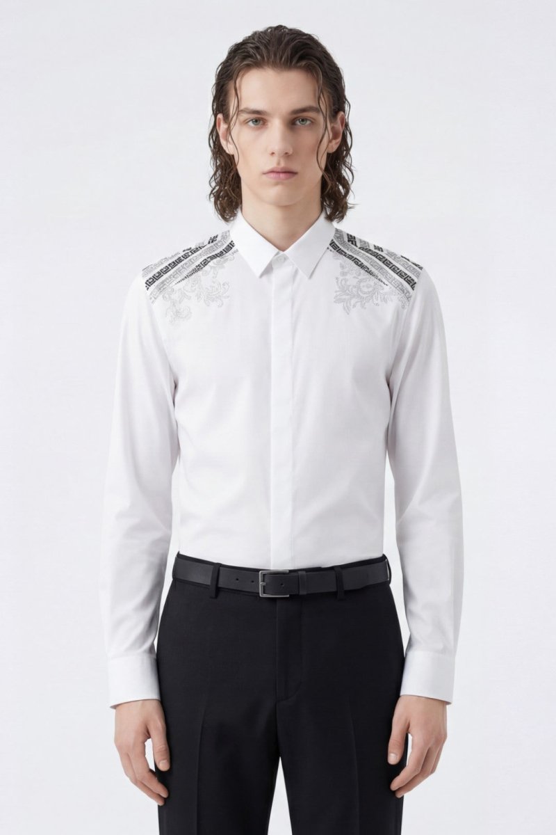 Classic embroidery shirt  na2479