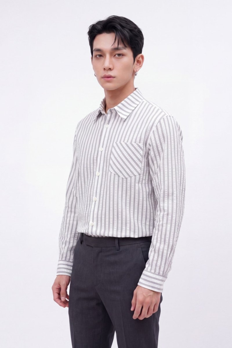 Linear Mono Box Shirt na2500