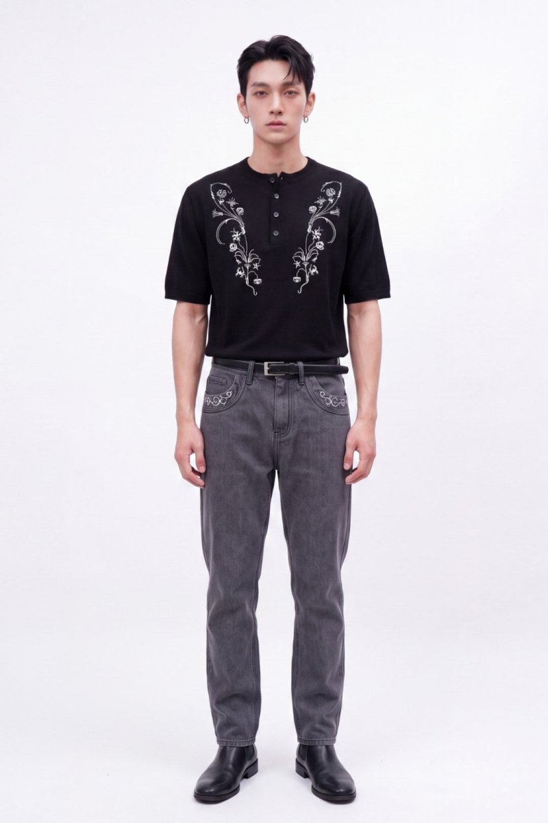 Nocturnal Bloom Henley na2503