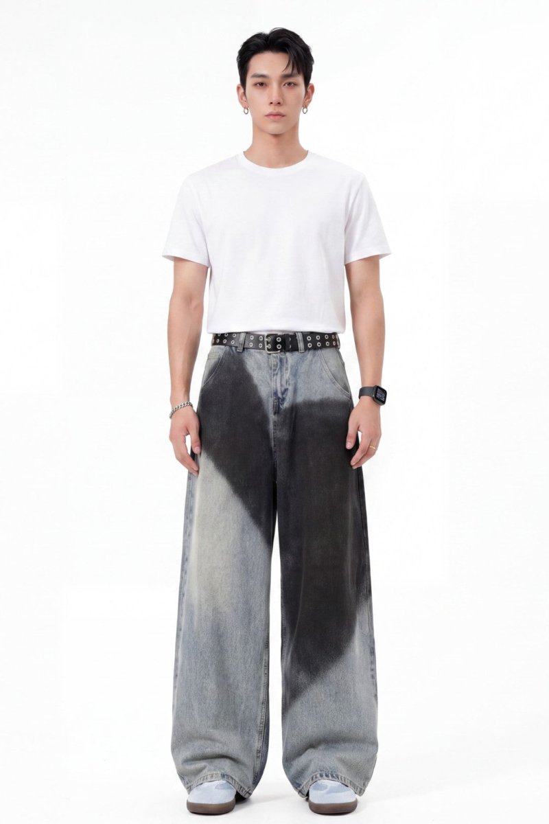 Obsidian Eclipse Wide-Leg Denim na2504