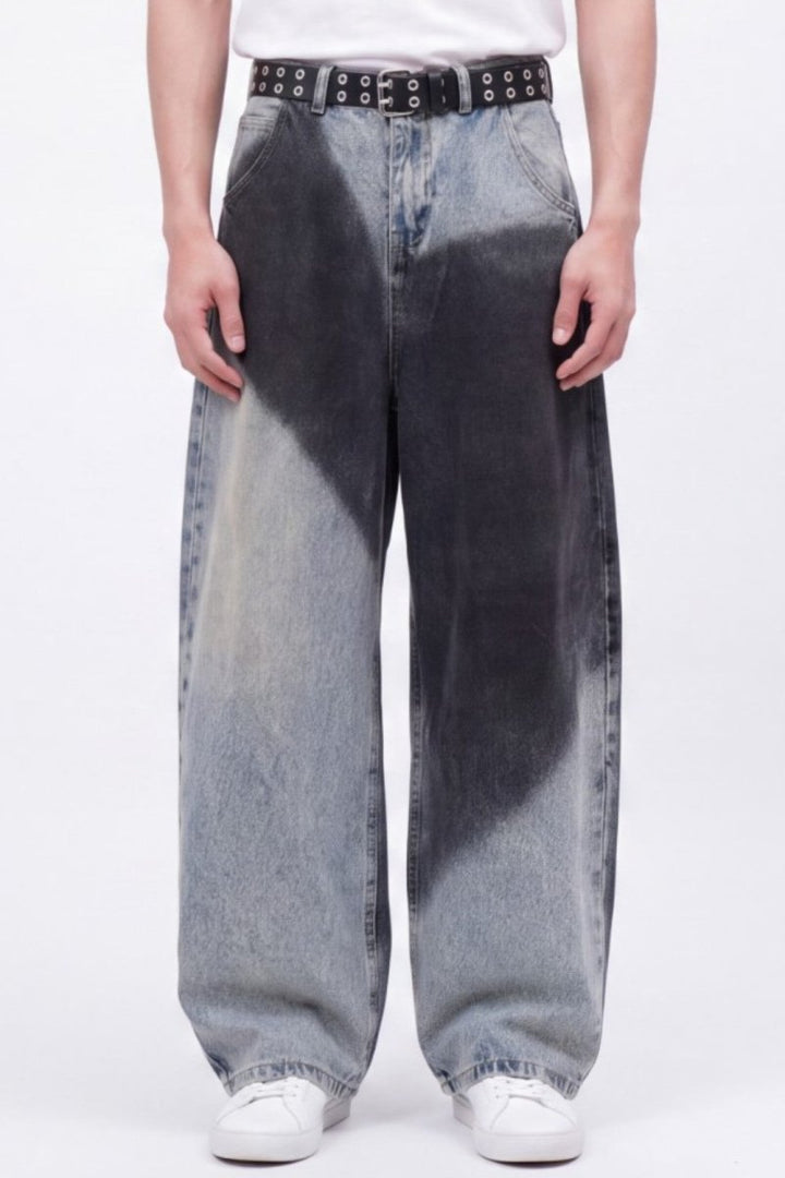 Obsidian Eclipse Wide-Leg Denim na2504