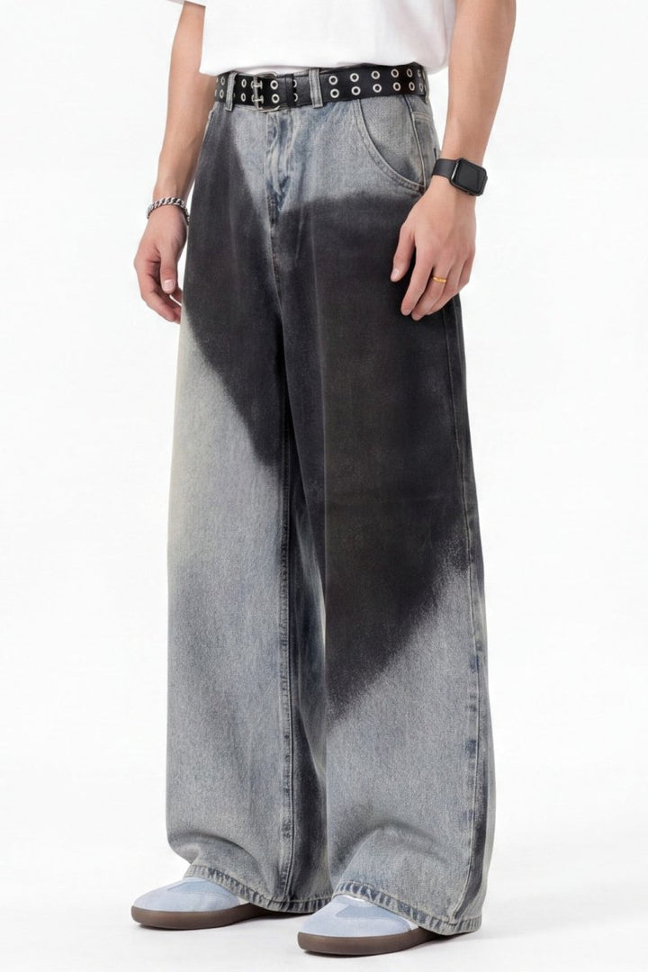 Obsidian Eclipse Wide-Leg Denim na2504
