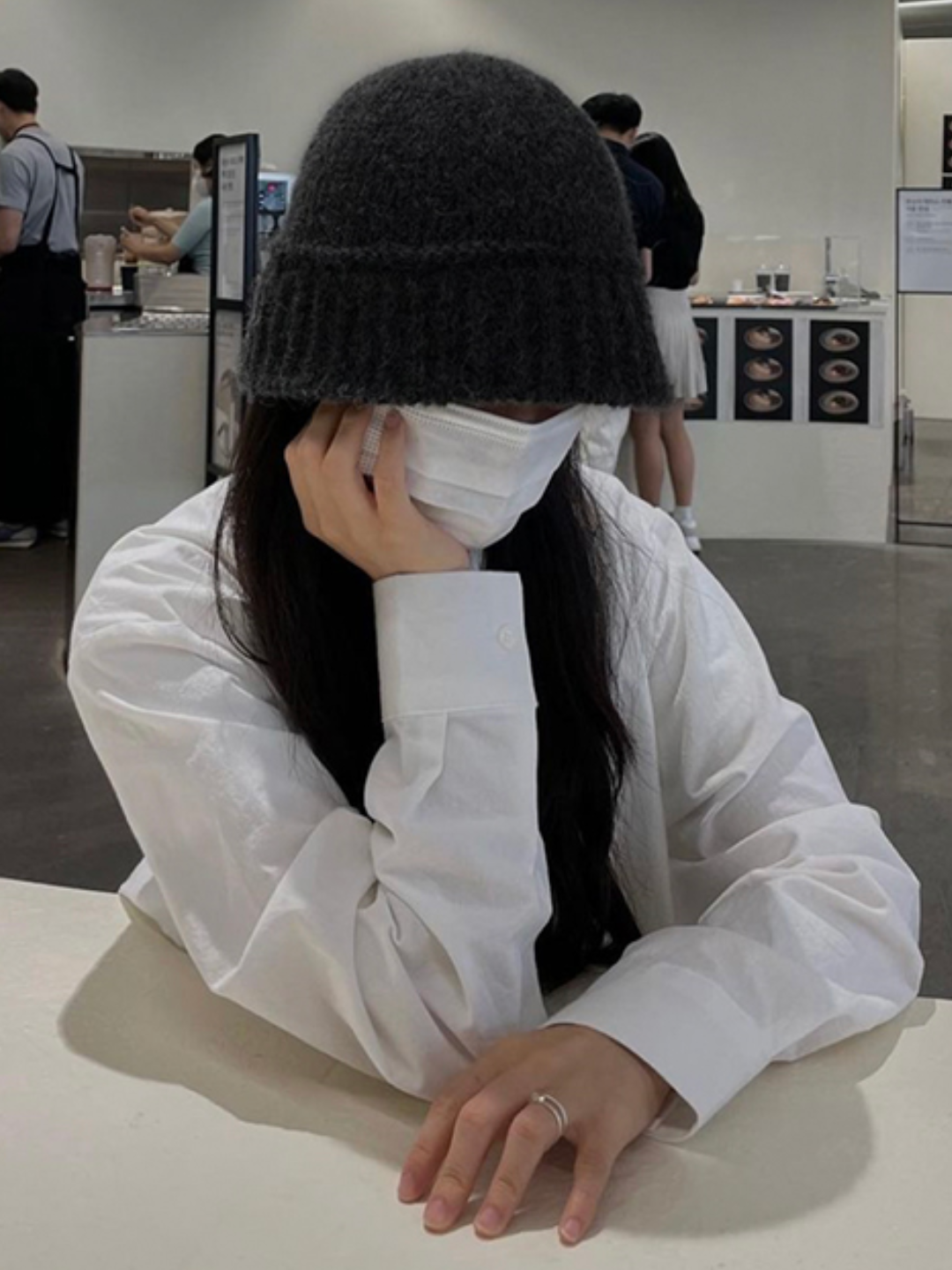 Knit Bucket Hat NA201