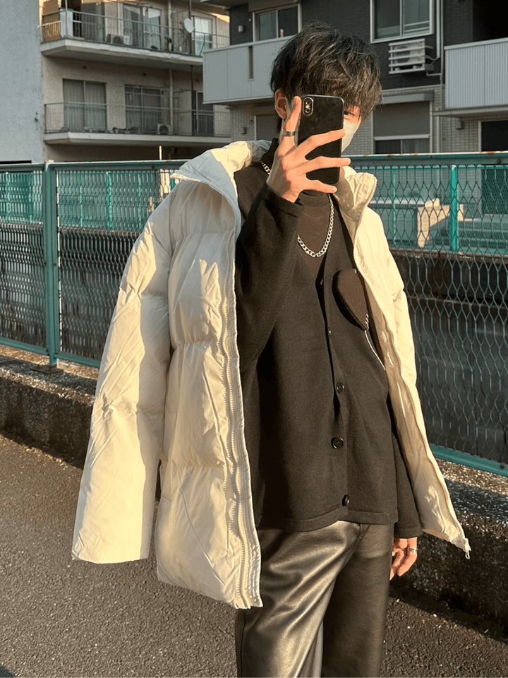[luxe__05] トレンドホワイトジャケット NA551
