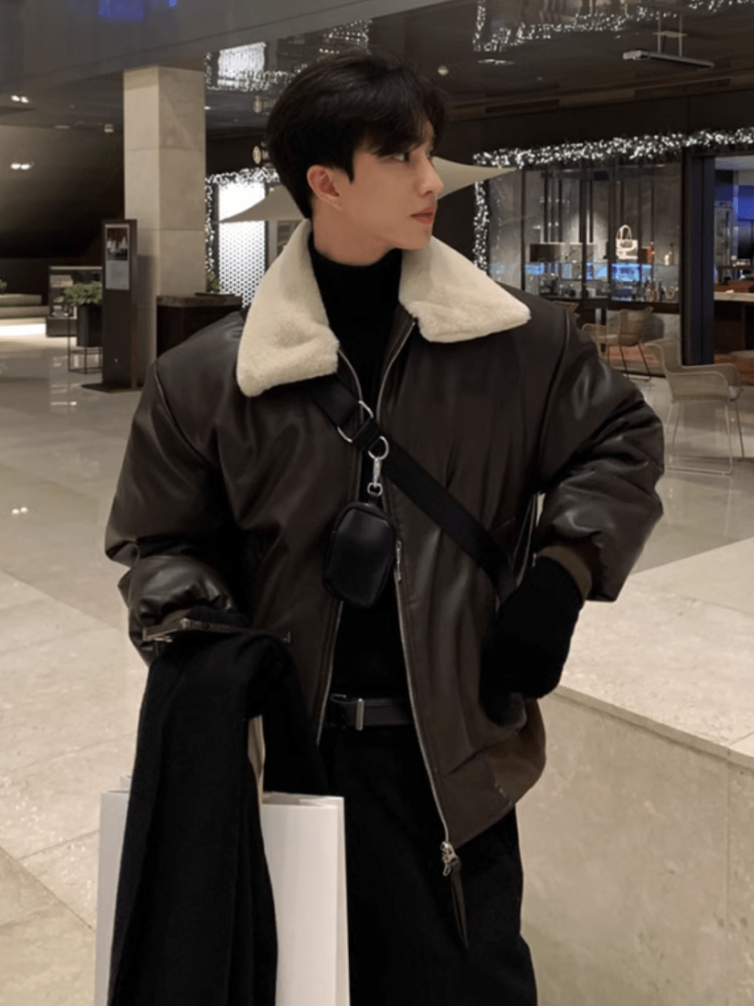 [MRCYC] Korean lamb wool cotton coat jacket na784
