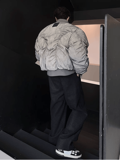 [JM HOMME] pleated design sense cotton jacket na760