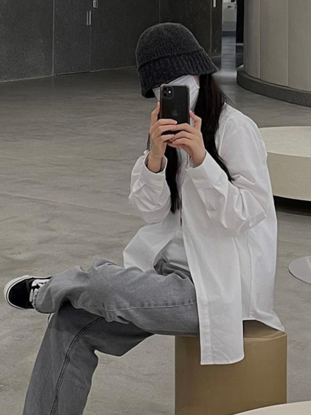 Knit Bucket Hat NA201