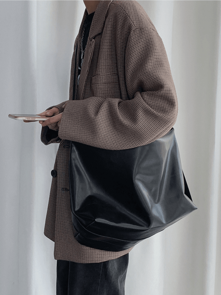 Korean street leather shoulder bag na864