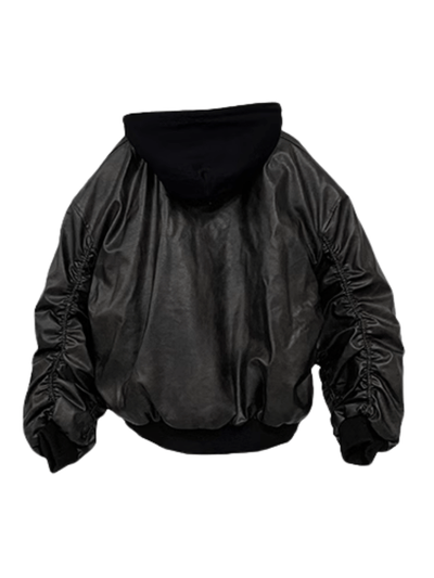[motherfucker] American flight jacket leather jacket na774