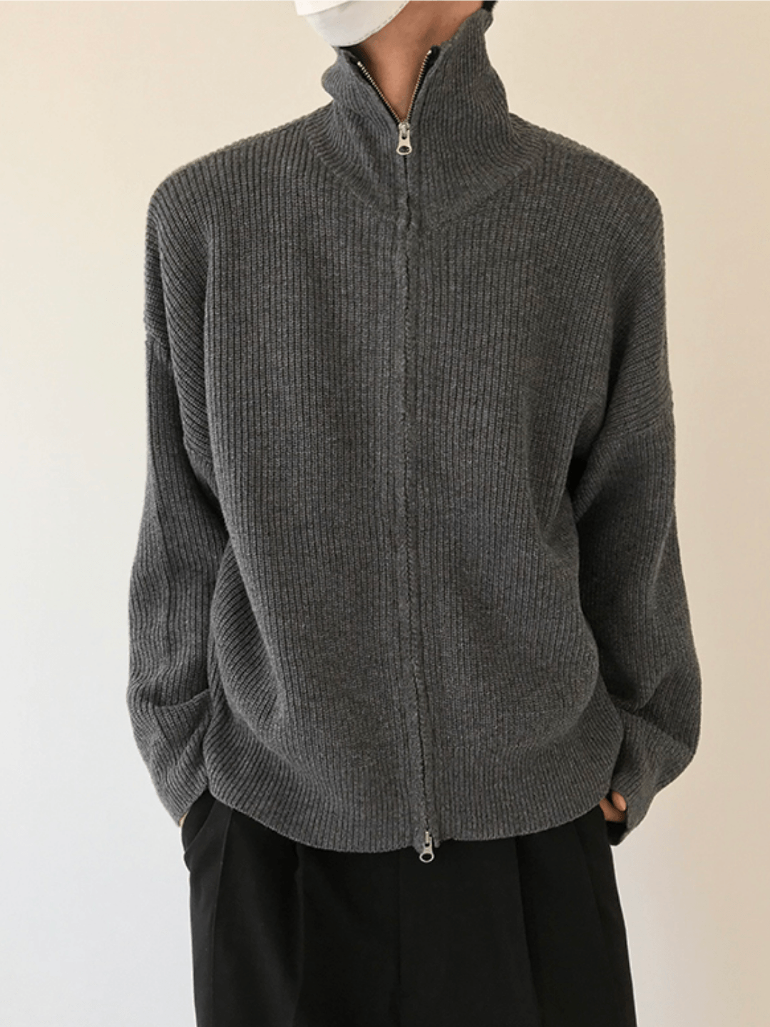 [COLN] The zipper sweater NA322