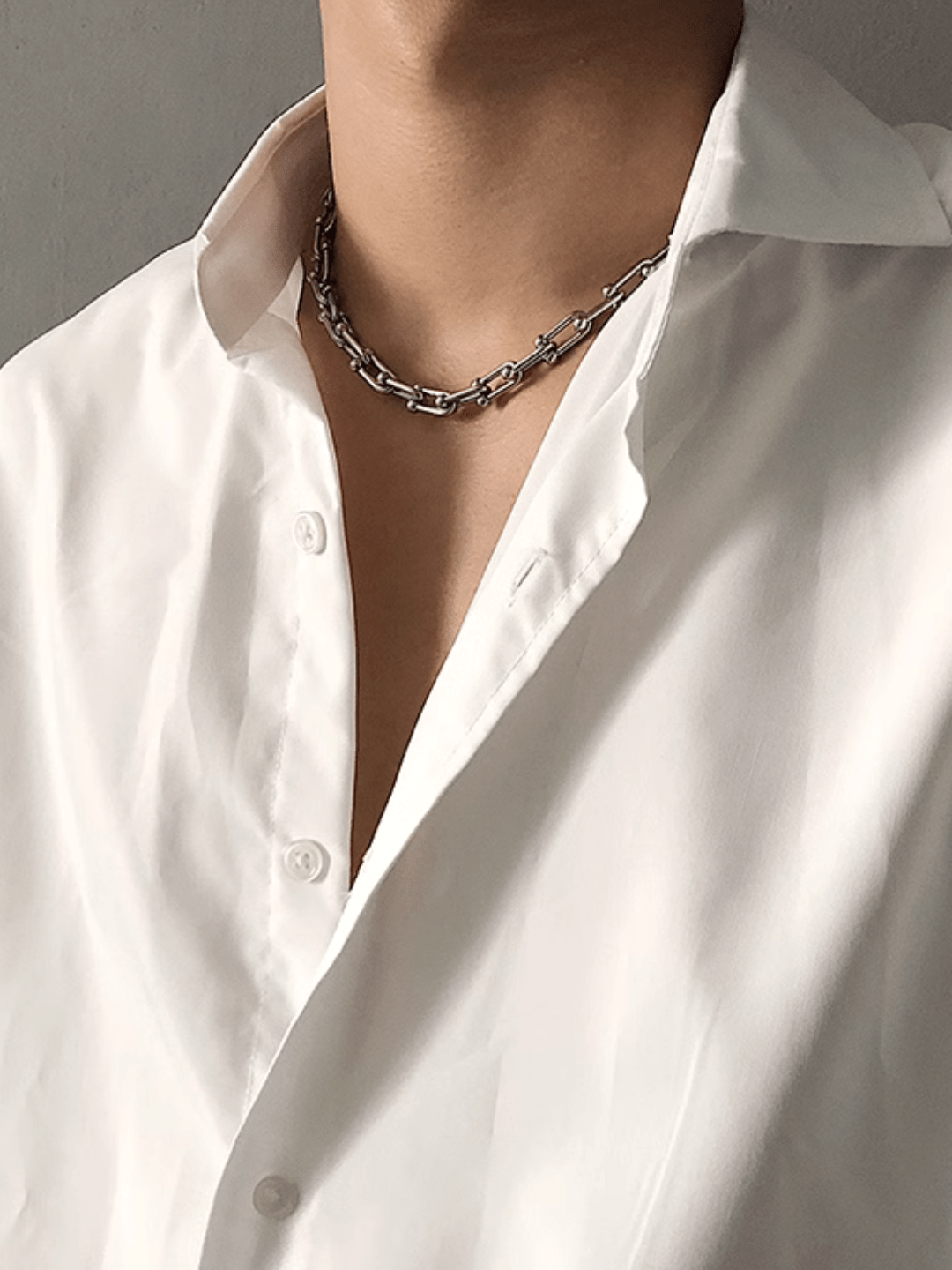 Korean style chain necklace na641