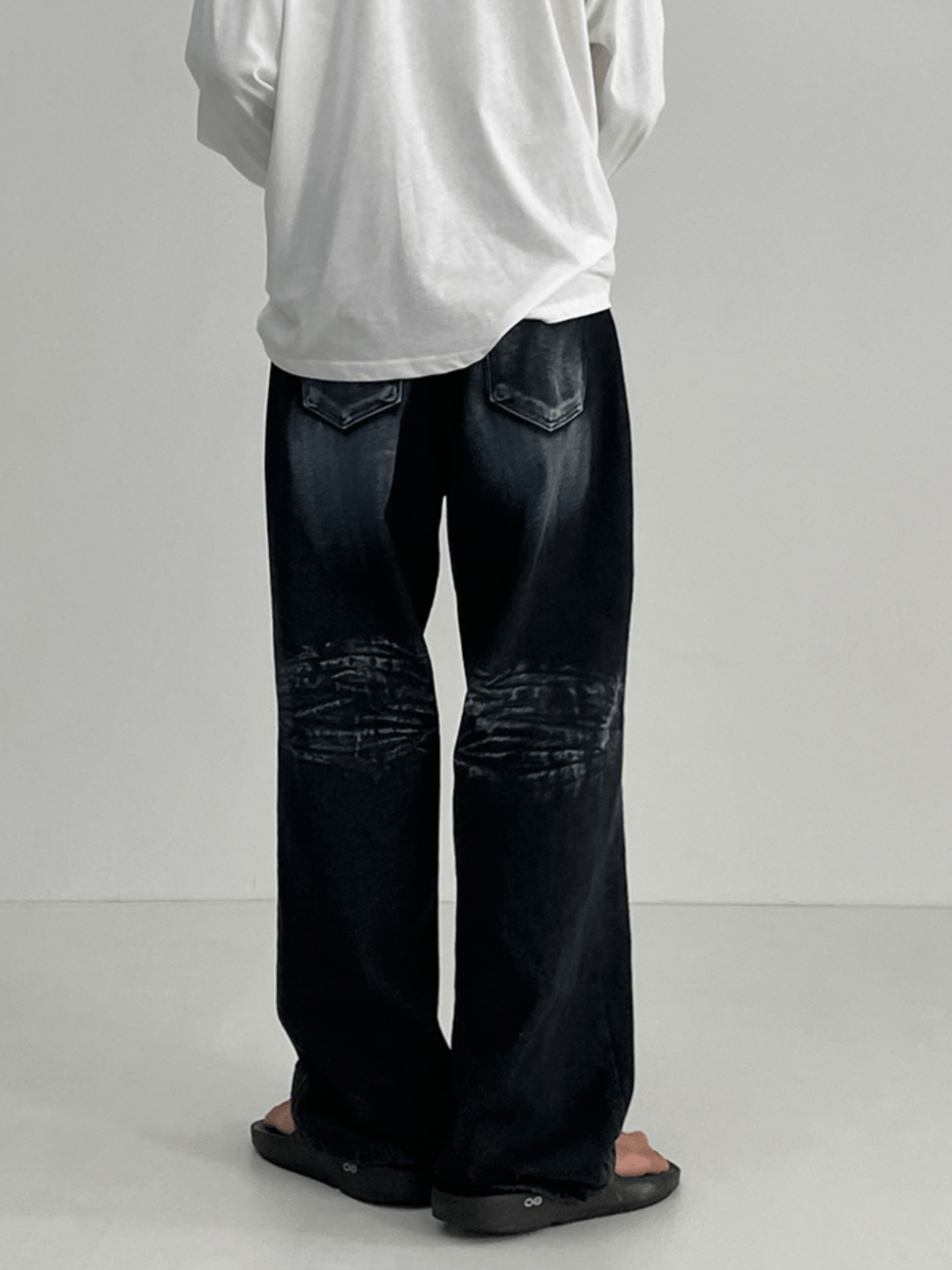 [MRCYC] Washed Wide Leg Jeans na617