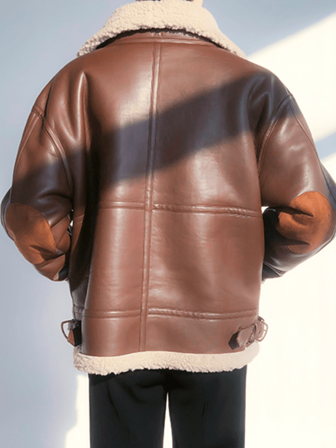 [HOHO] fur leather jacket NA572