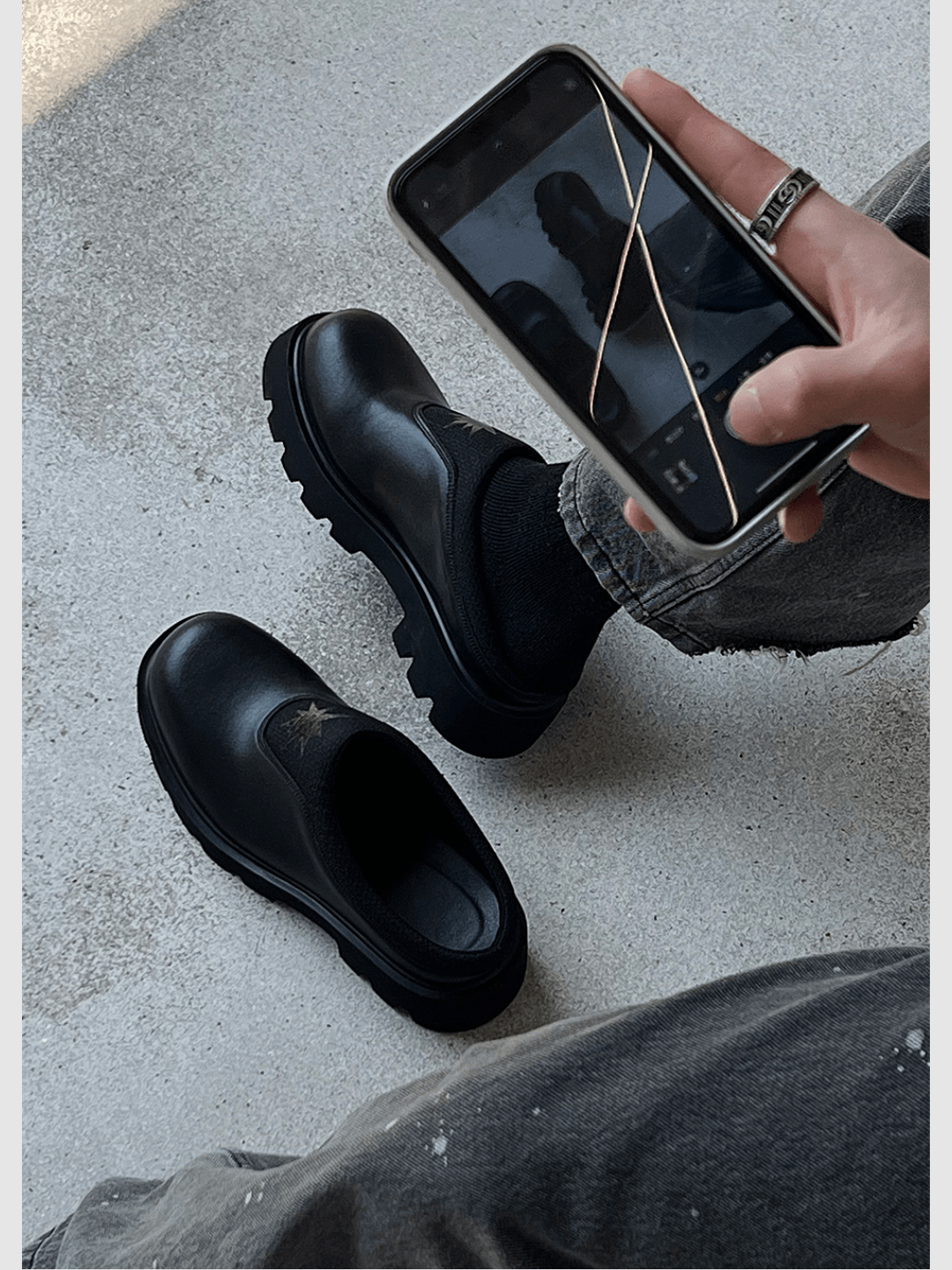 Slippers Design NA622 Black Nanostudio Minority – Derby