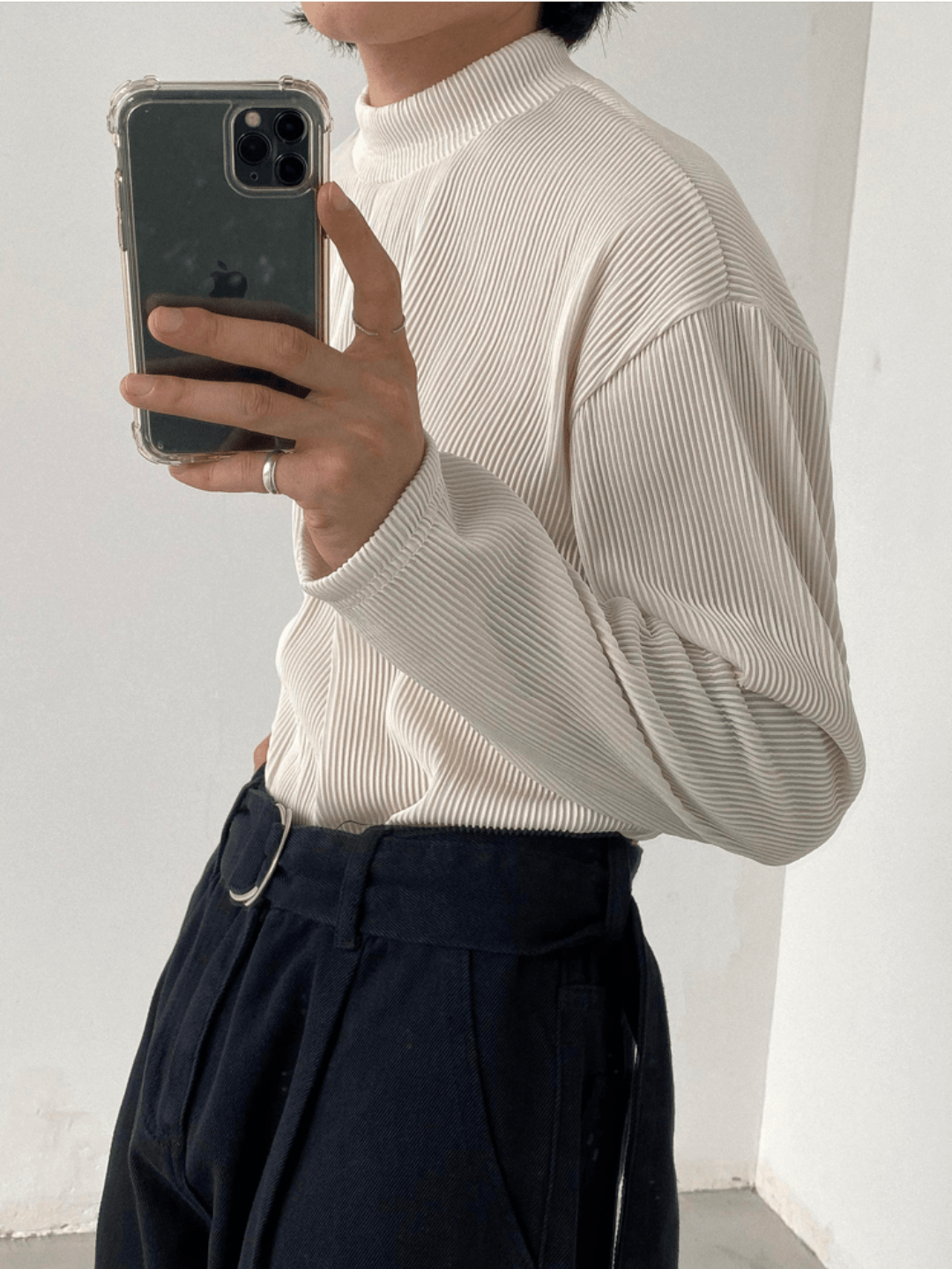 [GENESISBOY] striped shirt NA308