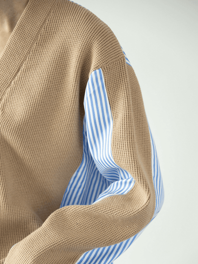 [HOHO] Design Stripe Knit NA121