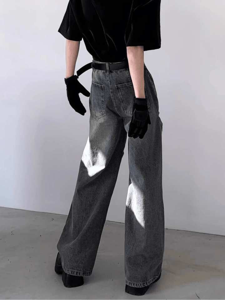 [FLAT ROOM] deconstructed design jeans FL62 