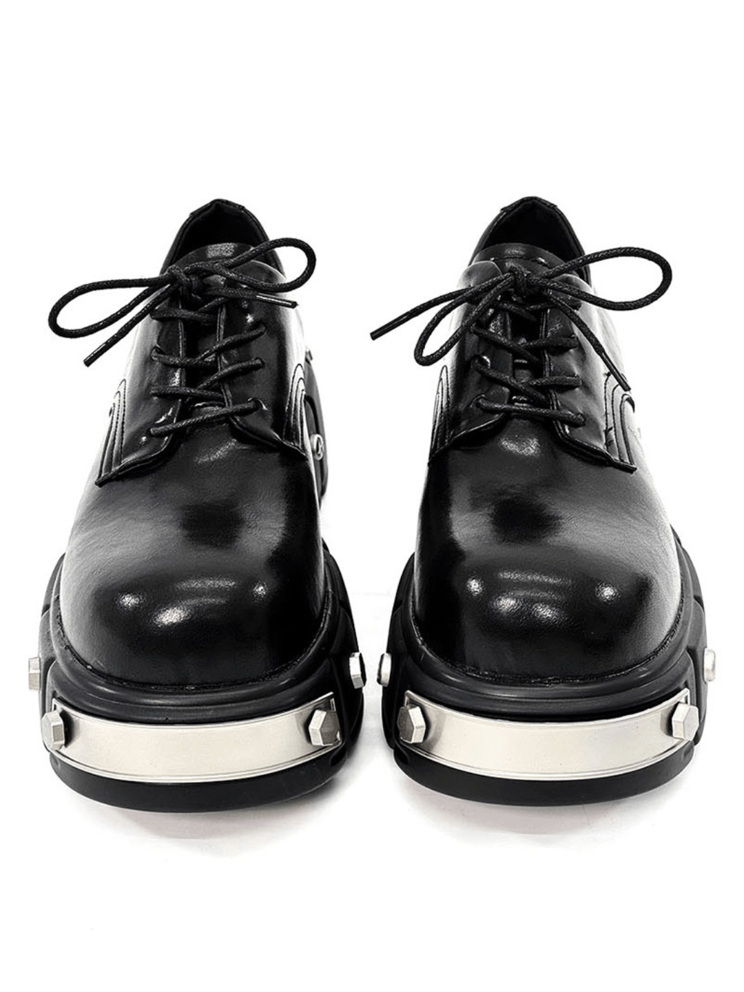 Head Round Toe Leather Shoes na948