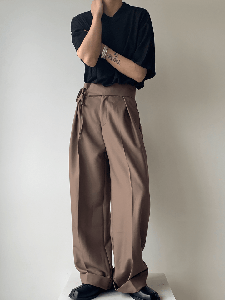 Korean design wide pants NA658