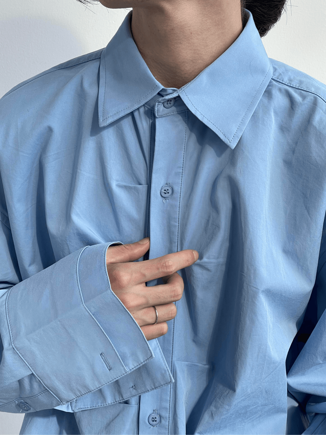 [GENESISBOY] double long-sleeve shirt NA300
