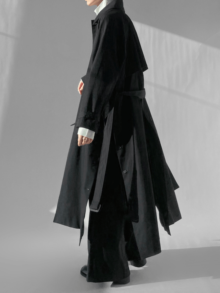 [North autumn X ] trend loose long over-the-knee coat NA570