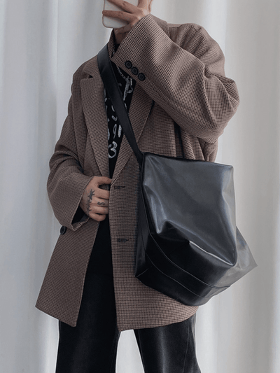 Korean street leather shoulder bag na864