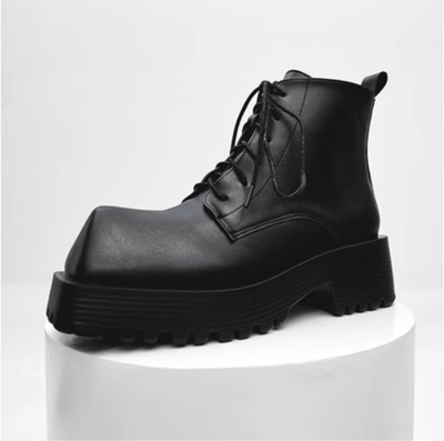 Paris Martin boots leather shoes na642
