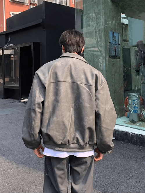 [K09] New Murad leather jacket na919 