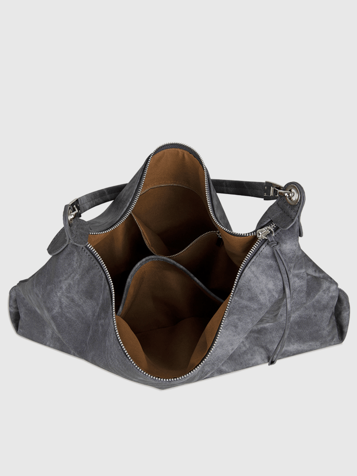 [luckystudio] 큰 soft leather shoulder crossbody bag na942