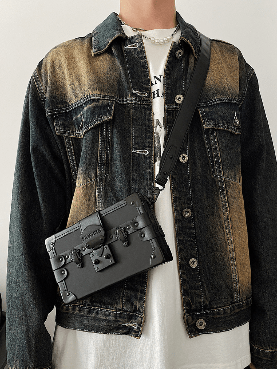 neutral wind crossbody square bag na862